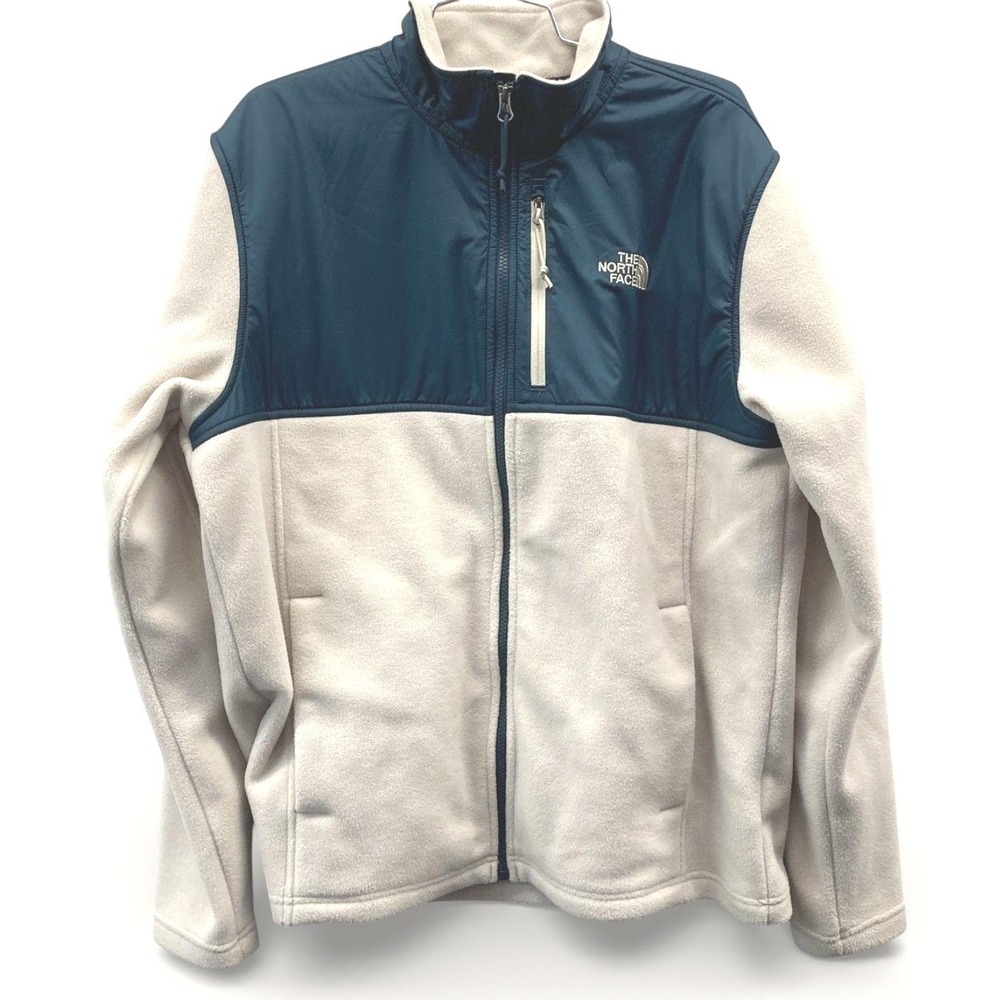 The North Face Denali Fleece Jacket Mens L Full Zip Outdoor Hiking Coat